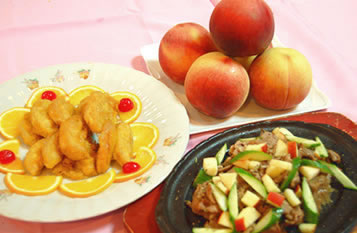 清境水蜜桃宴 福爾摩莎時尚會館特色料理